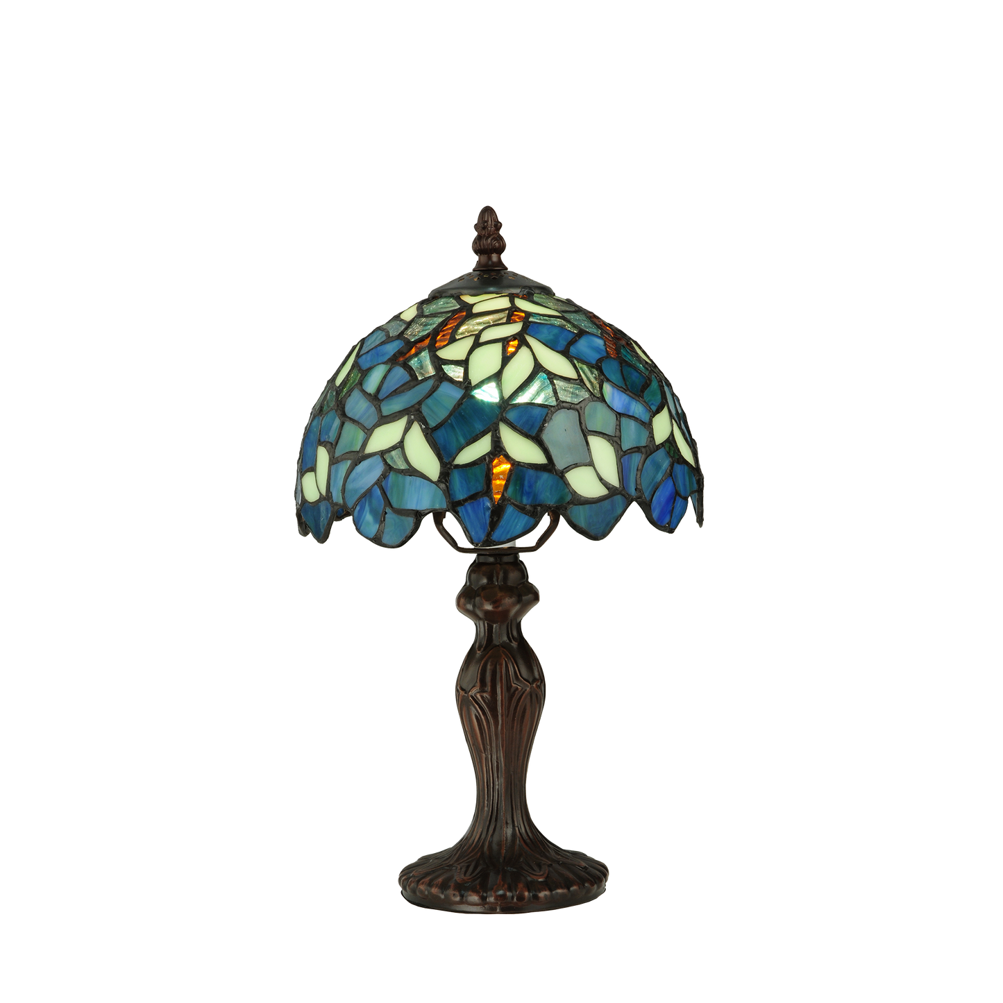 14 inch tiffany wisteria lamp nightfall