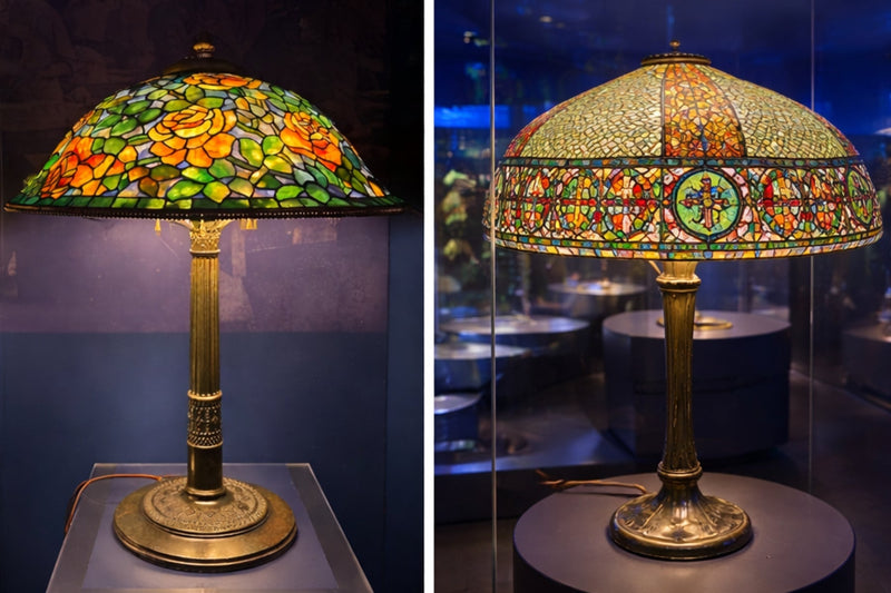 Original Tiffany Lamps from the New York Historical Society. 