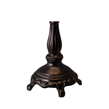 12-inch small tiffany lamp daffodil. Close of of base. 