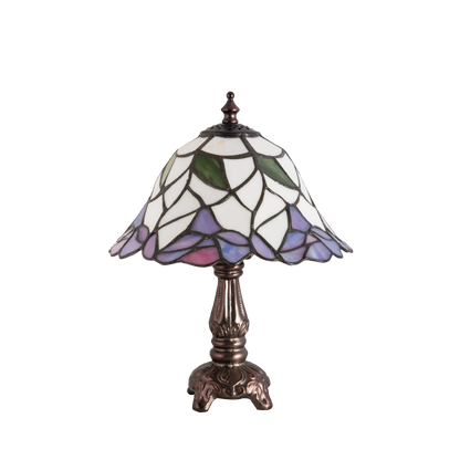 12-inch small tiffany lamp daffodil. Lamp light off. 