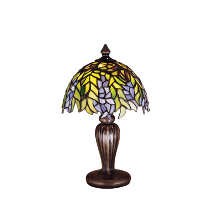 13-inch Tiffany Locust Lamp Honey Mini by Meyda Lighting