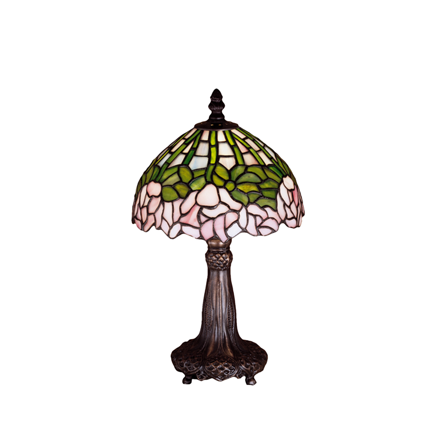 13-inch small tiffany lamp cabbage rose