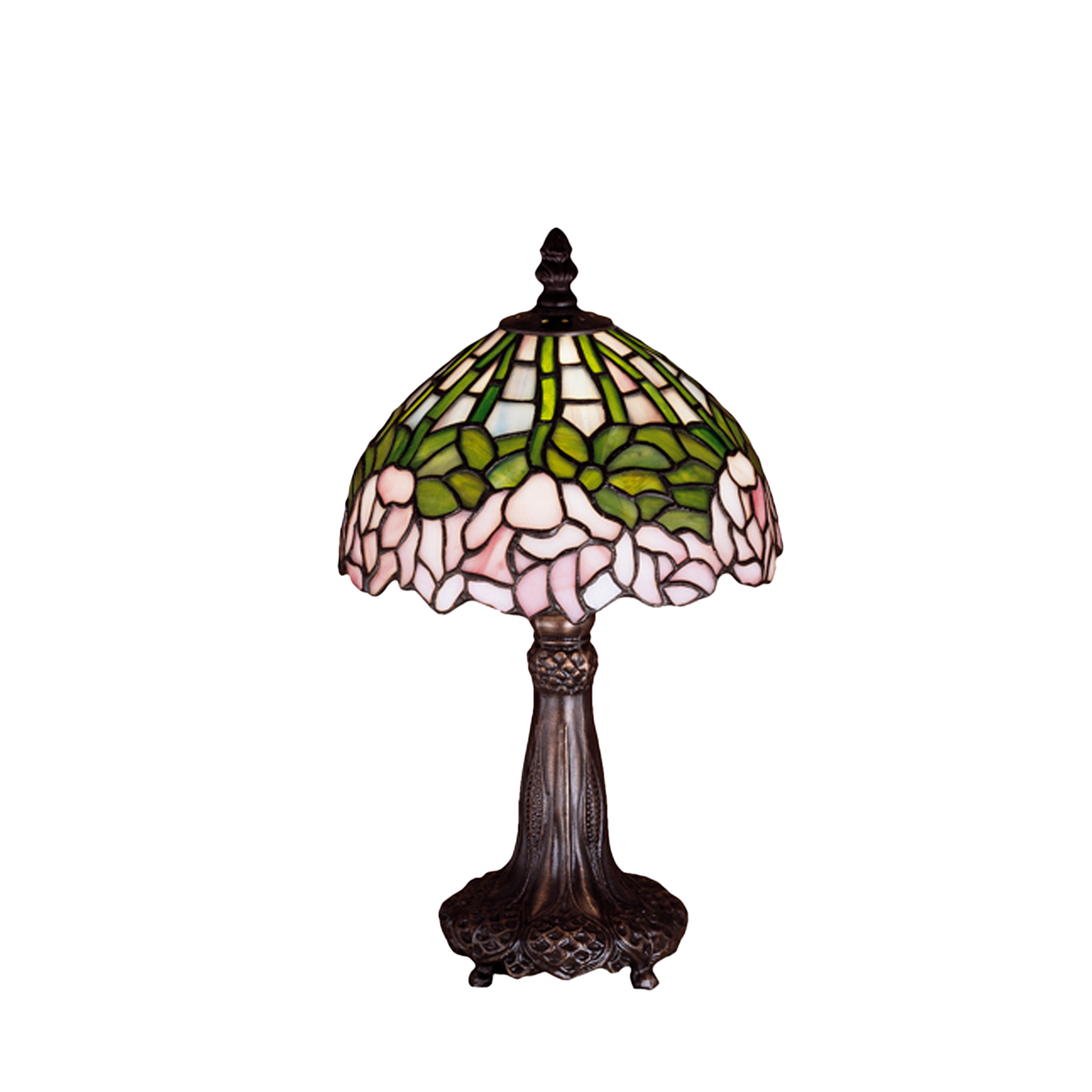 13-inch small tiffany lamp cabbage rose