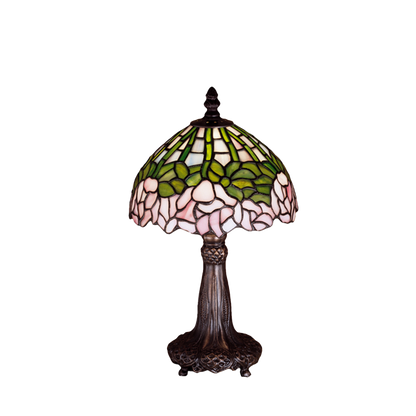 13-inch small tiffany lamp cabbage rose