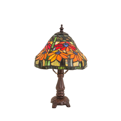 13-inch small tiffany lamp poinsettia