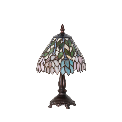 13 Inch Tiffany Wisteria Lamp. Lamp Light off
