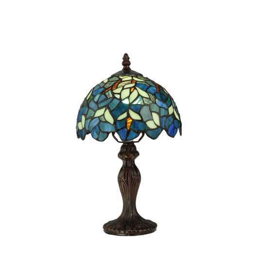 14 inch tiffany wisteria lamp nightfall
