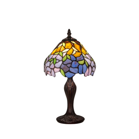 15-Inch Tiffany Floral Lamp High Duffner & Kimberly Laburnum Mini