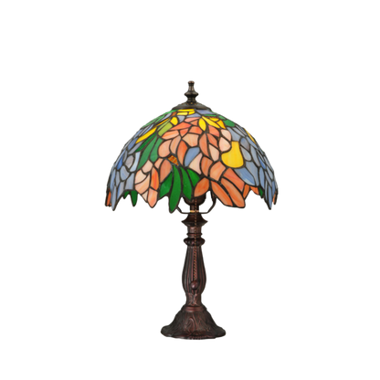 15-inch Tiffany Flower Lamp Laburnum Accent by Meyda Tiffany