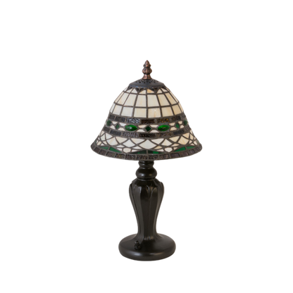 15-inch small tiffany lamp roman. Lamp light off. 