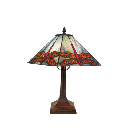 15.5-inch Dragonfly Tiffany Light Prairie Accent by Meyda Tiffany