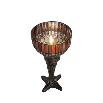 15 inch small tiffany lamp candice. Top view. 