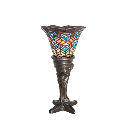 16 inch small tiffany lamp peacock