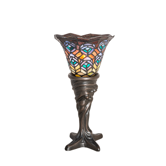 16 inch small tiffany lamp peacock