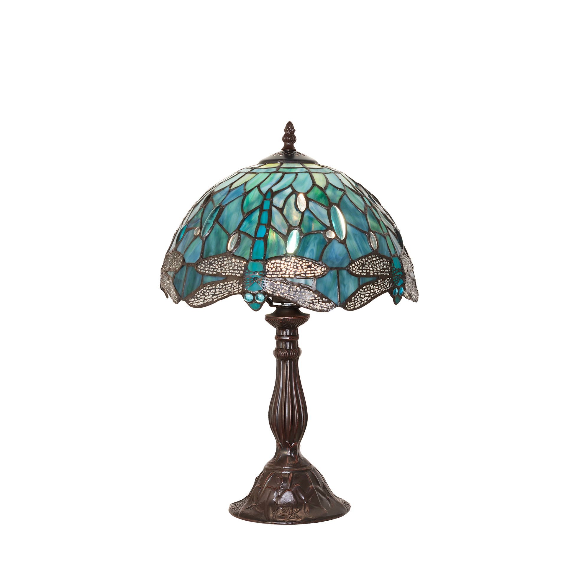 16 Inch Tiffany Table Lamp Dragonfly