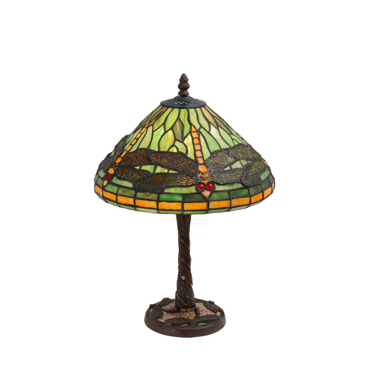 17 Inch Tiffany Table Lamp Dragonfly