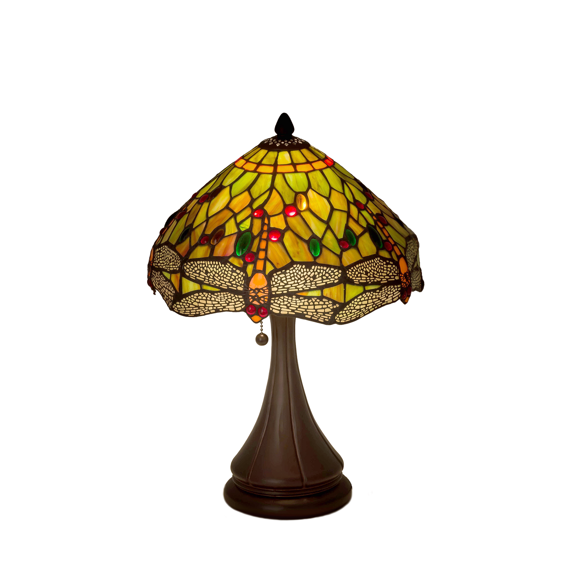 18 inch tiffany dragonfly lamp