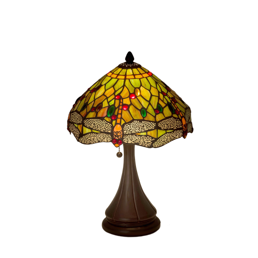 18 inch tiffany dragonfly lamp