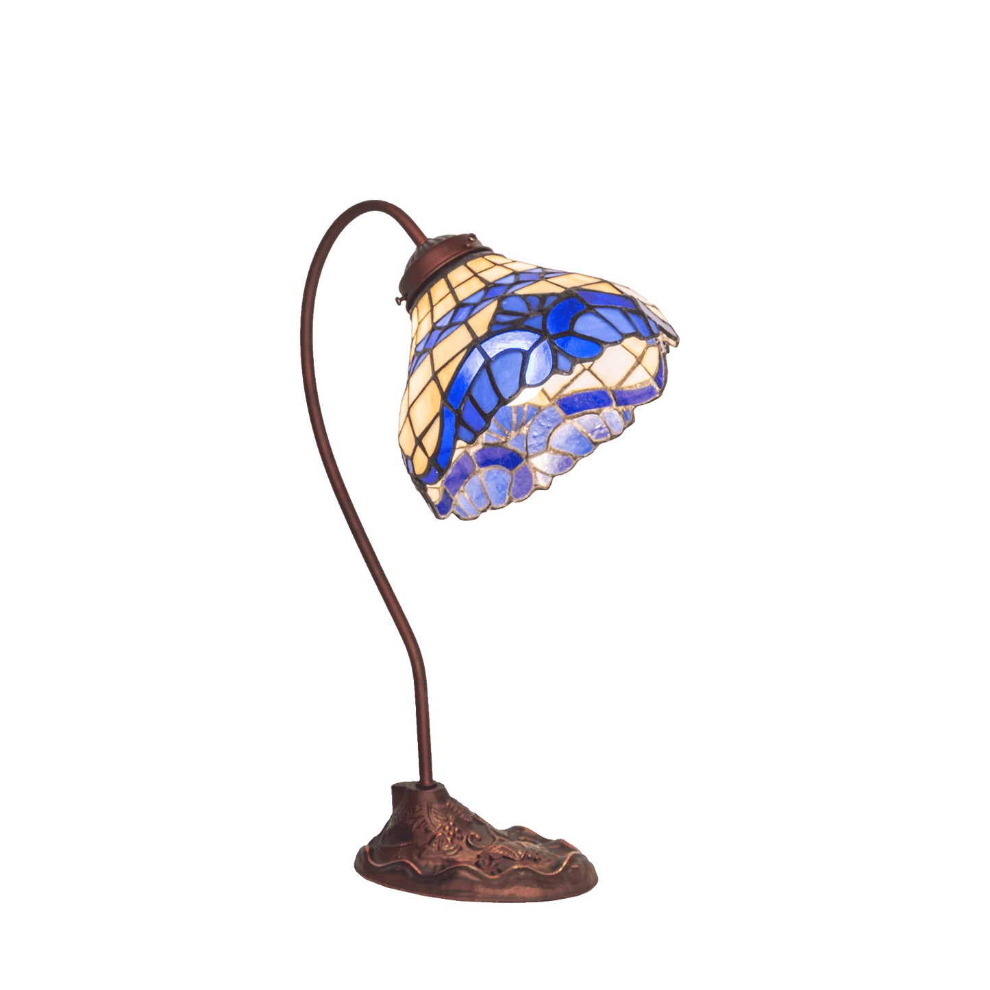18-inch tiffany desk lamp baroque