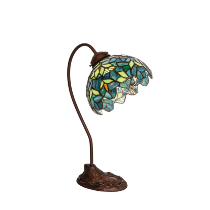 18-inch tiffany desk lamp wisteria nightfall