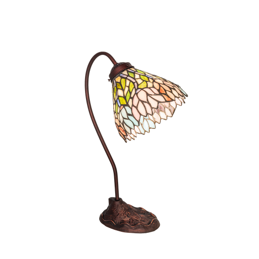 18-inch tiffany desk lamp wisteria