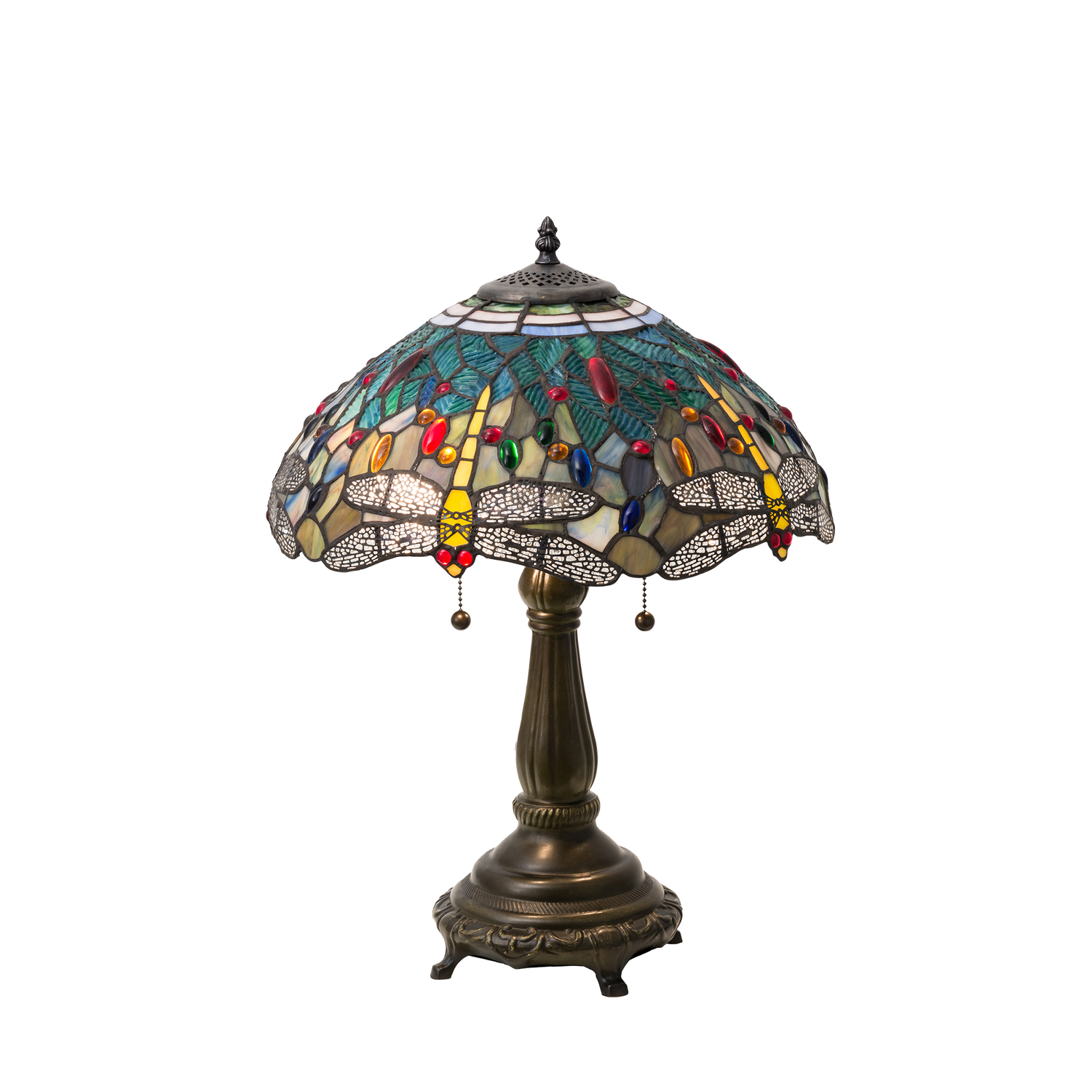 22 Inch Tiffany Table Lamp Dragonfly