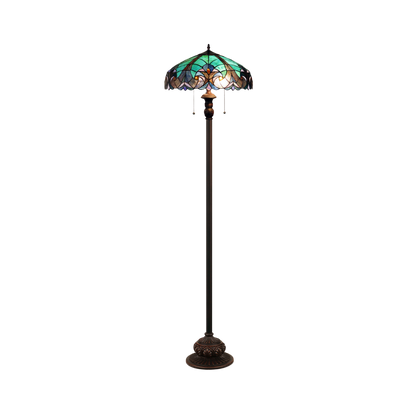 62-inch Tiffany Style Floor Lamp Liaison Victorian by Chloe Lighting