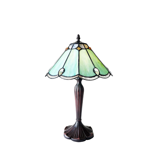 20-inch Vintage Tiffany Table Lamp Remy Victorian by Chloe Lighting