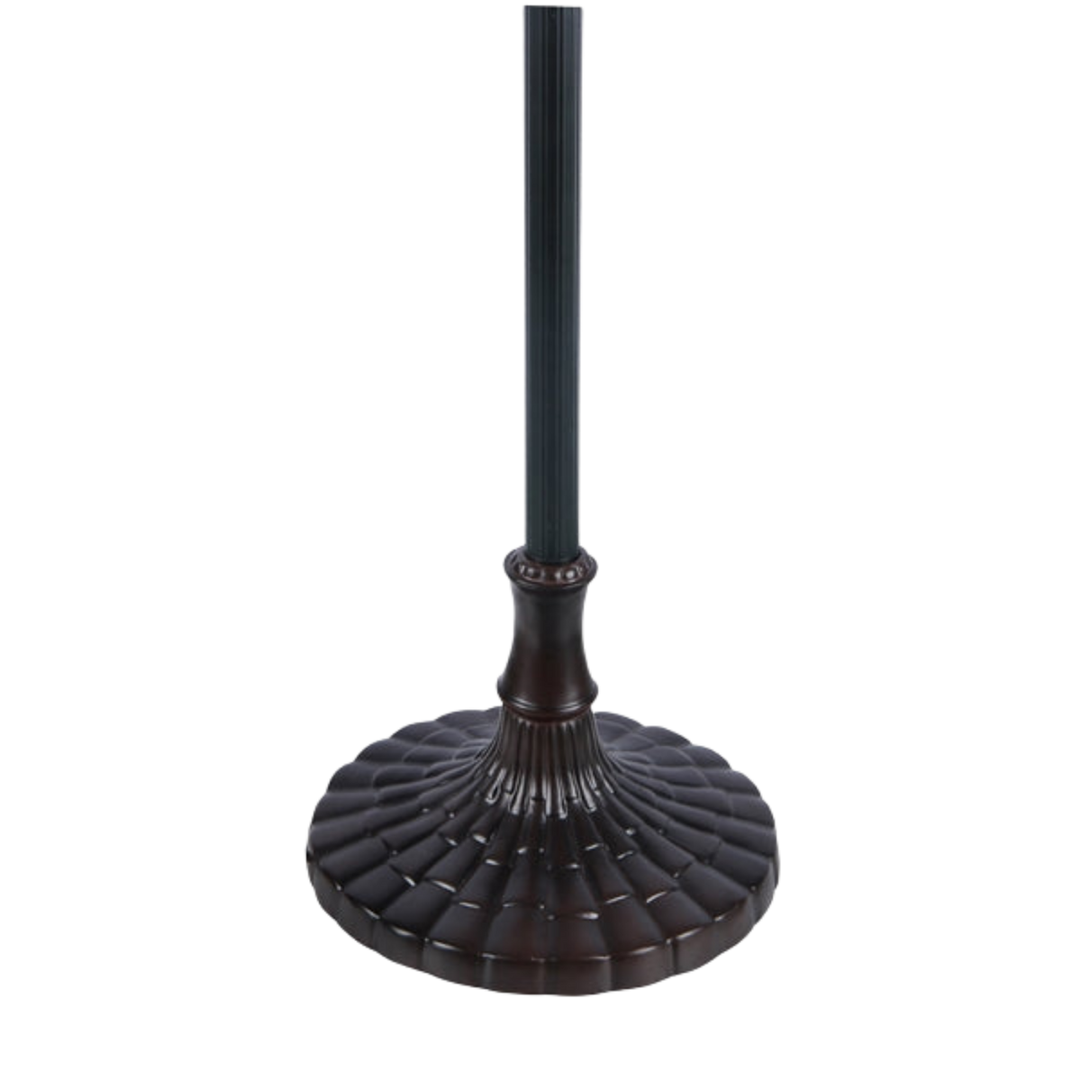 Bottom view of shade. Tiffany Type Floor Lamp Dragan Dragonfly by Chloe Lighting