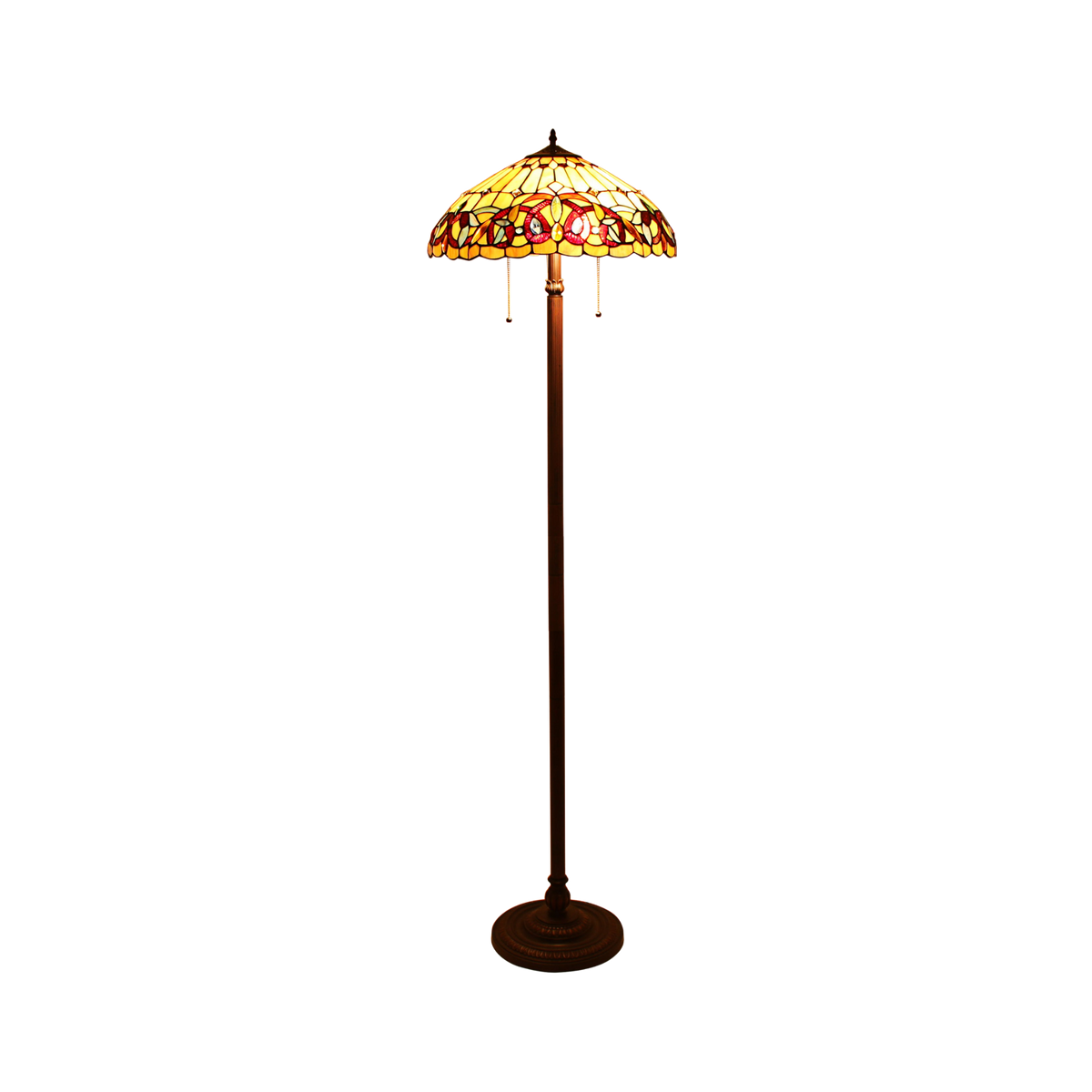 65-inch Tiffany Style Floor Lamp Serenity Victorian by Chloe Lighting