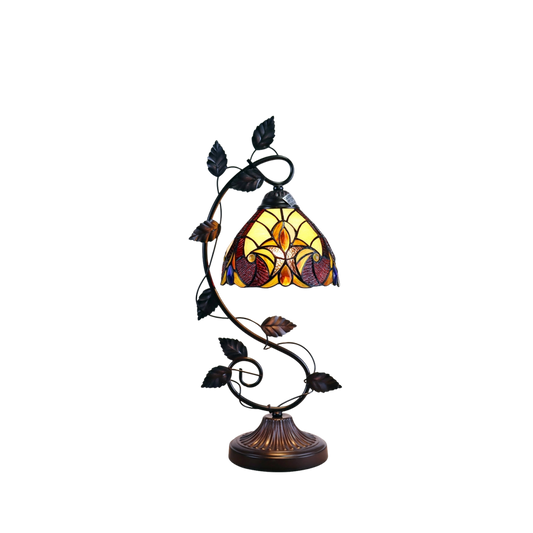 23-inch Tiffany Style Table Lamp Adia Victorian by Chloe Lighting