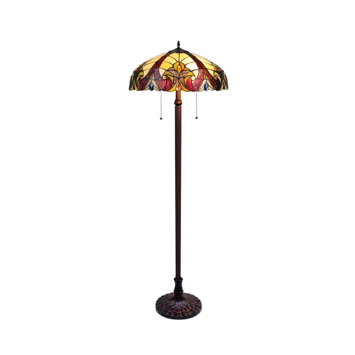 65-inch Tiffany Style Floor Lamp Adia Victorian by Chloe Lighting