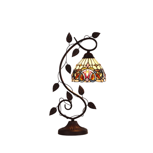 23-inch Tabletop Tiffany Lamp Serenity Victorian by Chloe Lighting