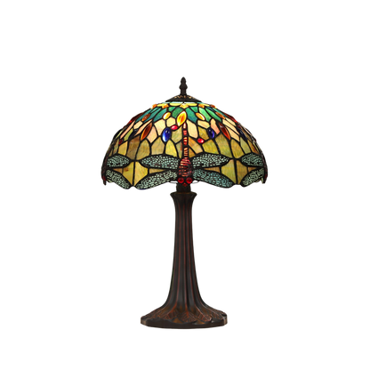 18-inch Tiffany Inspired Table Lamp Empress Dragonfly by Chloe Lighting