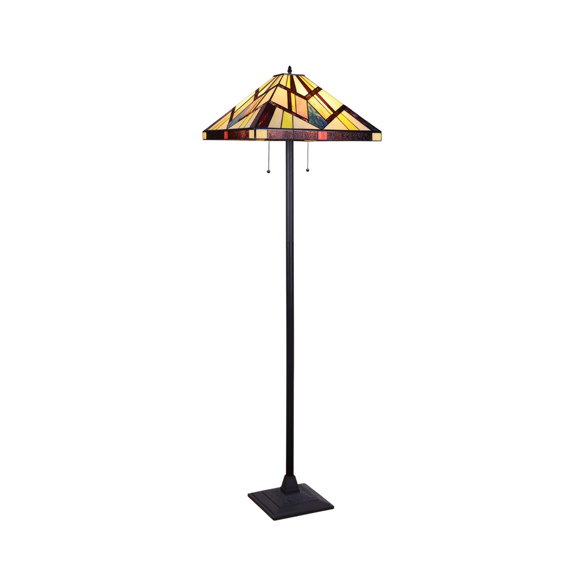 65-inch Tiffany Style Floor Lamp Vincent Mission by Chloe Lighting