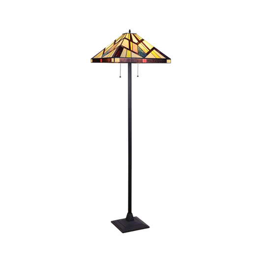 65-inch Tiffany Style Floor Lamp Vincent Mission by Chloe Lighting
