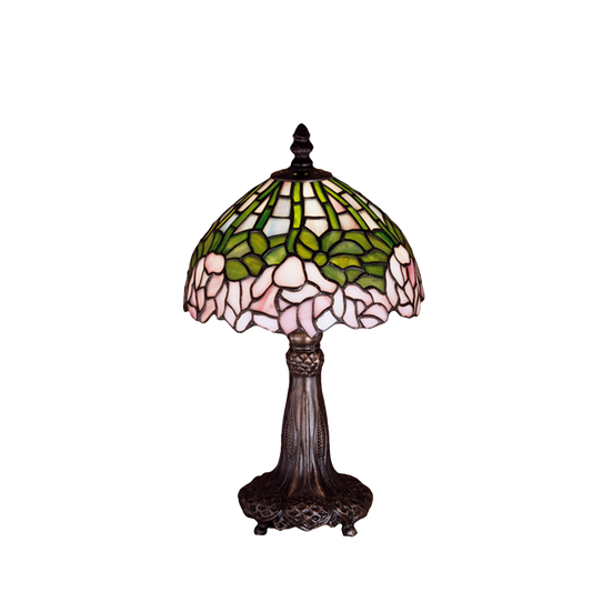 small tiffany lamp cabbage rose