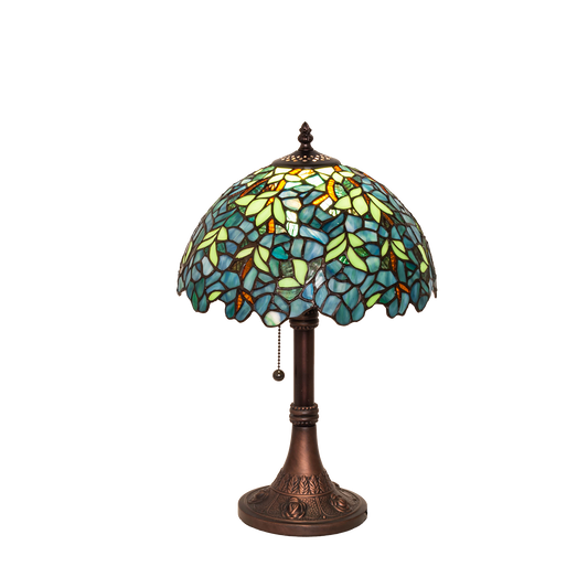 Tiffany Table Lamp Wisteria Nightfall